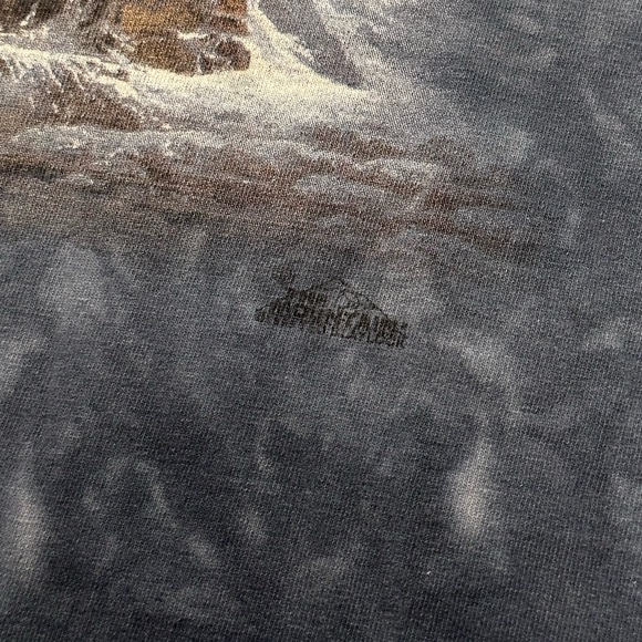 Vintage 90s The Mountain Tye Dye Train Tee - Picture 2 of 5